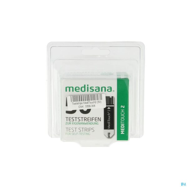 Packshot Medisana Medi Touch2 Test Strips 50