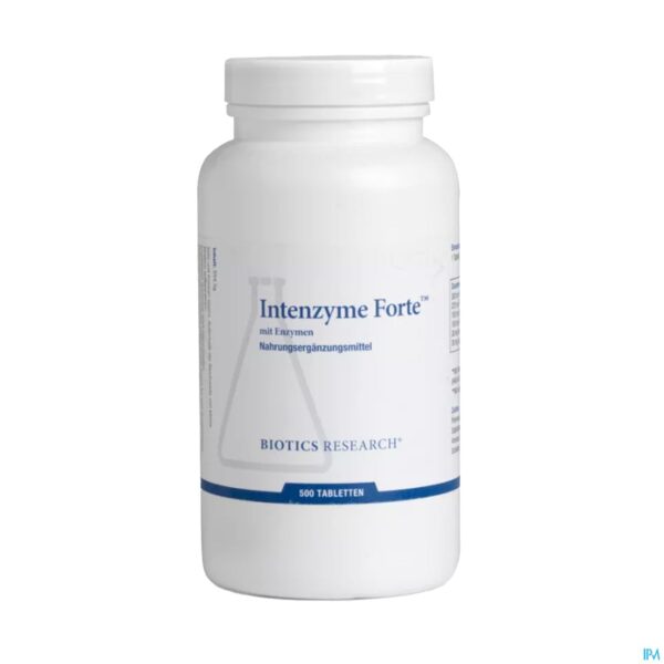 Packshot Intenzyme Forte Biotics Comp 500