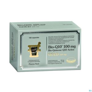 Packshot Bio-Q10 100mg Gold 180 Caps