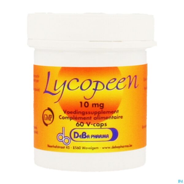 Packshot Lycopeen Caps 60x10mg Deba