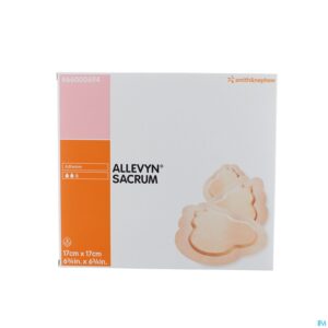 Packshot Allevyn Sacrum Verb Hydrocel. 17cm 3 66000694