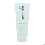 Packshot Dermolin Face Wash Gel 100ml