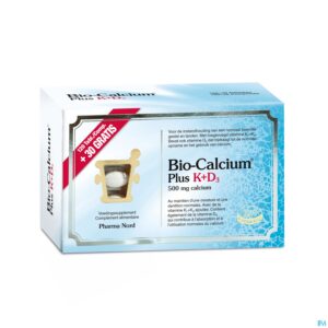 Packshot Bio-Calcium Plus K+D3 120+30 Tabl PROMOpack