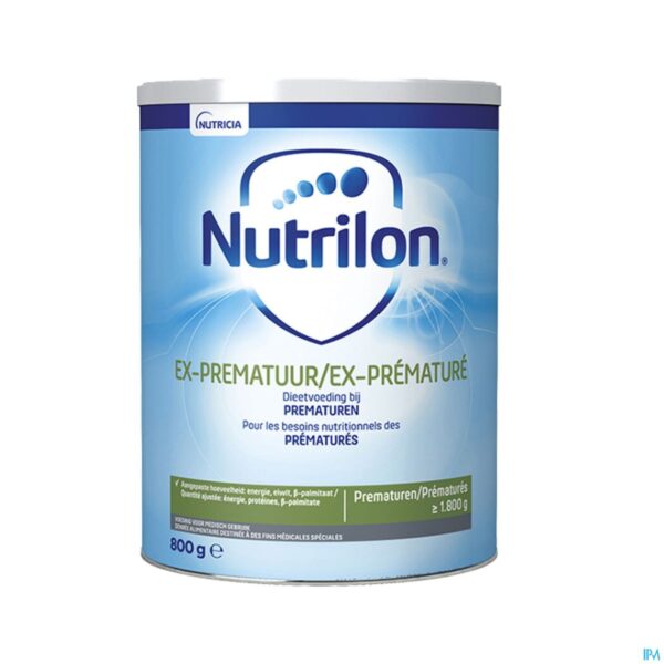 Packshot Nutrilon Ex-prematuur Pdr 800g