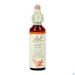 Packshot Bach Flower Remedie 06 Cherry Plum 20ml