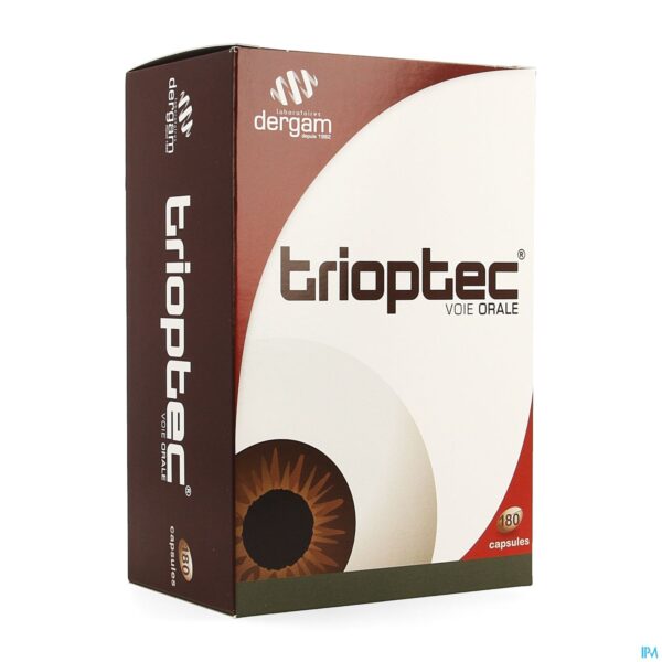 Packshot Trioptec Dergam Caps 180 Packshot Trioptec Dergam Caps 180