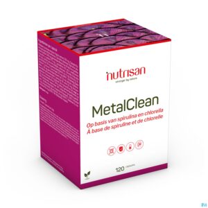 Packshot Metalclean V-caps 120 Nutrisan
