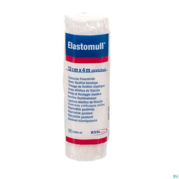 Packshot Elastomull Fixatiewindel El. Cello 12cmx4m 0209800