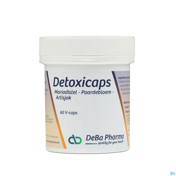 Packshot Detoxicaps V-caps 60 Deba