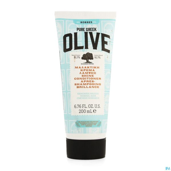 Packshot Korres Kh Conditionner Glans Olijf 200ml