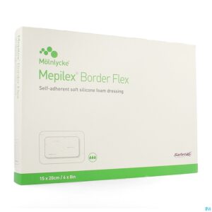 Packshot Mepilex Border Flex Verb 15x20cm 5 595600