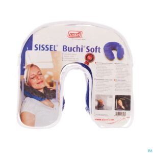 Packshot Sissel Buchi Soft Blauw/grijs Nekkussen U-vorm