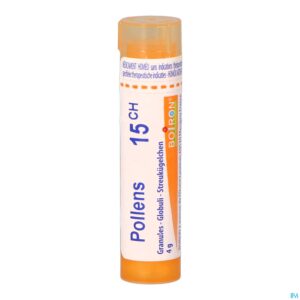Packshot Pollens 15ch Gr 4g Boiron