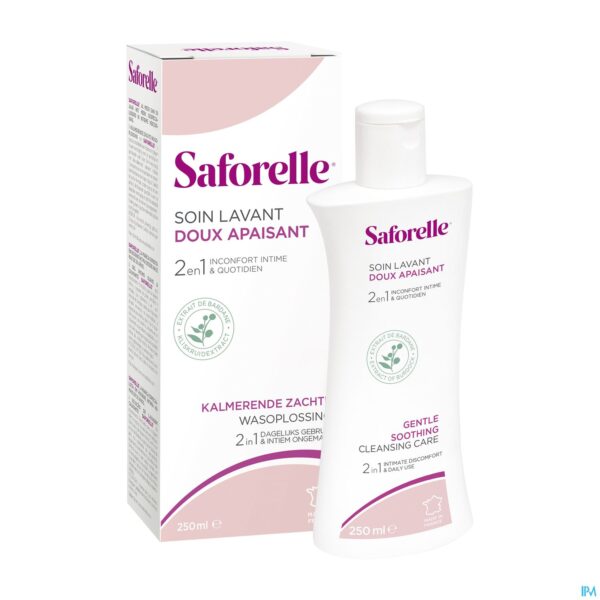 Productshot Saforelle Zachte Wasoplossing 250ml Promo -20%