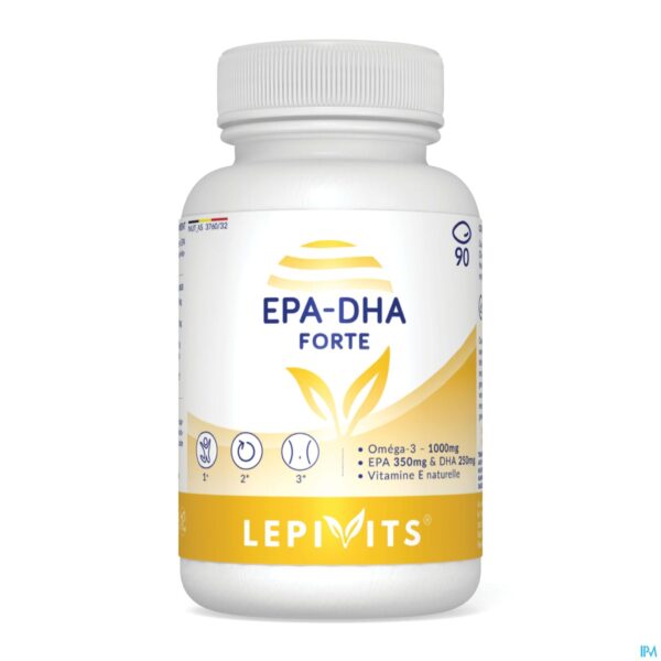 Packshot Epa/dha+ Forte Caps 90 Lepivits