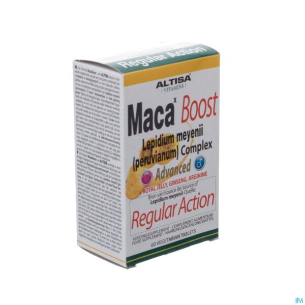 Packshot Altisa Maca Boost Cplx Advanced Tabl 60