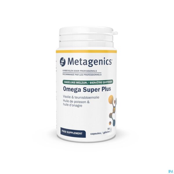 Packshot Omega Super Plus Pot Caps 90 19752 Metagenics Packshot Omega Super Plus Pot Caps 90 19752 Metagenics