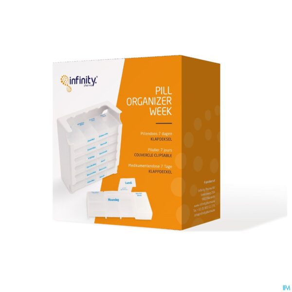 Packshot Pill Organizer Week Klapdeksel
