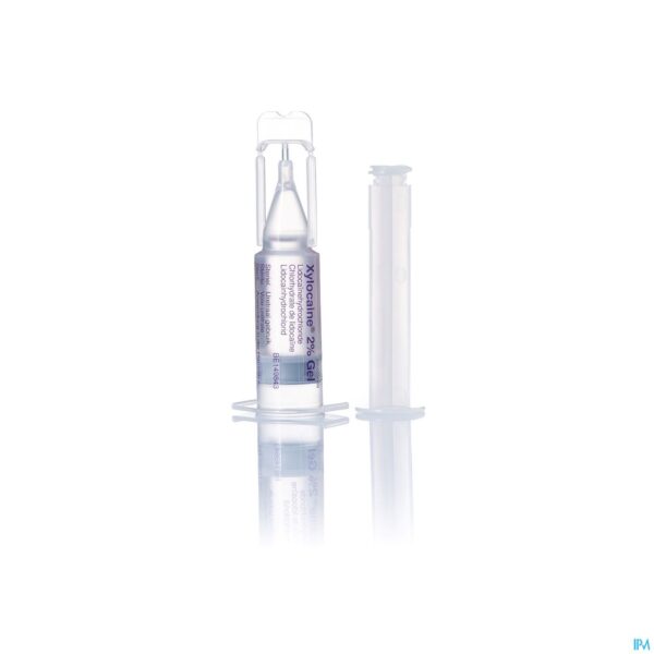 Productshot Xylocaine Gel Ser/spuit 10x10g 2%