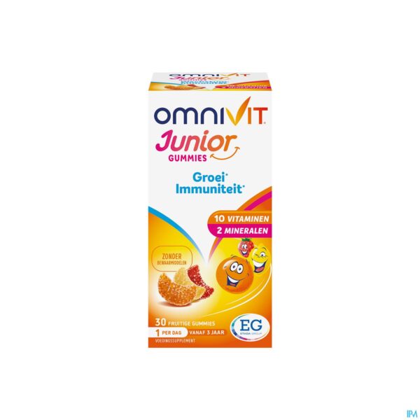 Packshot Omnivit Junior        Gommetjes  30