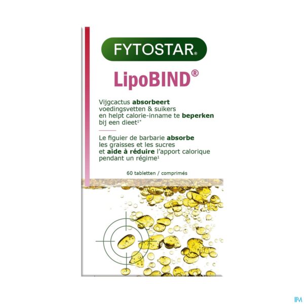 Packshot Fytostar Lipobind Chitosan Nopal Comp 60