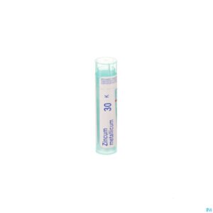 Packshot Zincum Metallicum 30k Gr 4g Boiron