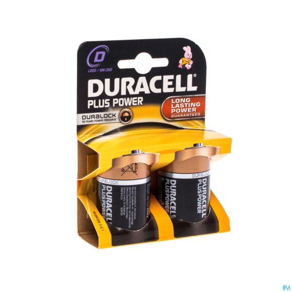 Packshot Duracell Mn1300/lr20 2