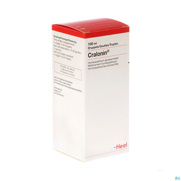 Packshot Cralonin Gutt 100ml Heel Packshot Cralonin Gutt 100ml Heel