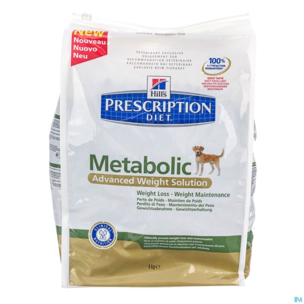 Packshot Prescription Diet Canine Metabolic 4kg