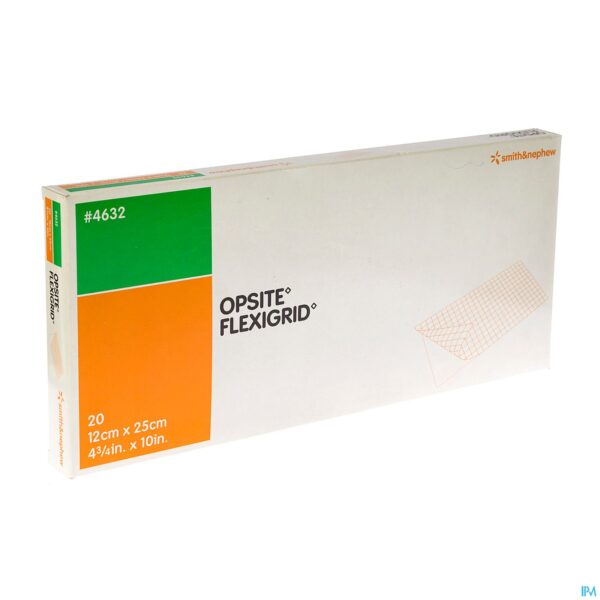 Packshot Opsite Flexigrid 12cmx25cm 20 4632 Packshot Opsite Flexigrid 12cmx25cm 20 4632
