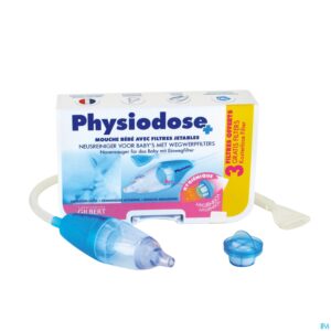 Packshot Physiodose Neusreiniger Baby Wegwerpfilter