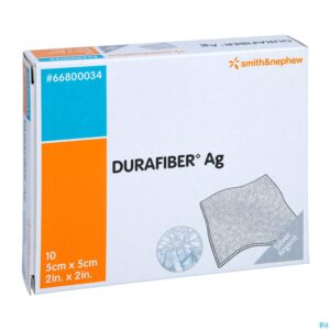 Packshot Durafiber Ag Verband 5x5cm 10