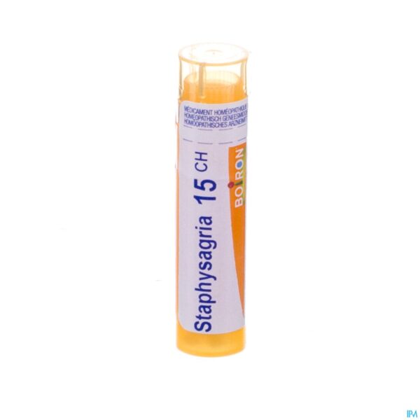 Packshot Staphysagria 15ch Gr 4g Boiron