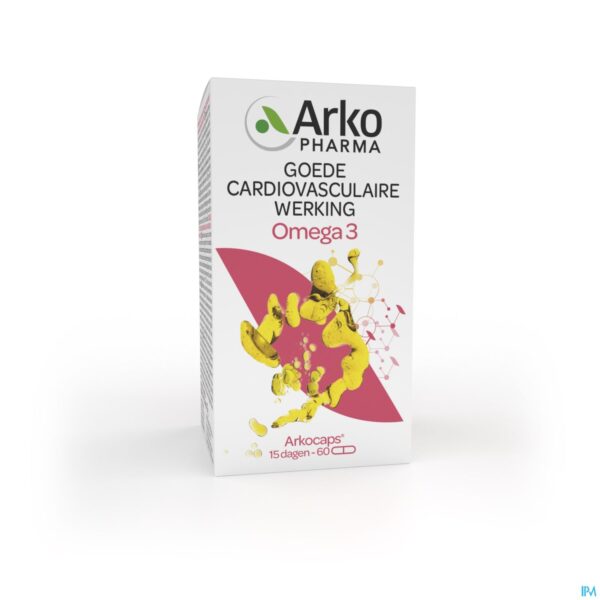 Packshot Arkocaps Omega 3 Uit De Zee 60 Verv.643668
