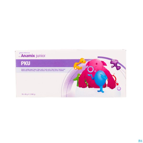 Packshot Pku Anamix Junior Neutraal Zakje 30x36g