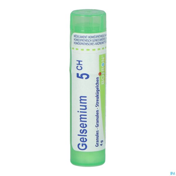 Packshot Gelsemium Sempervirens 5ch Gr 4g Boiron