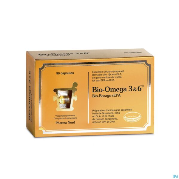 Packshot Bio-Omega 3&6 90 Caps