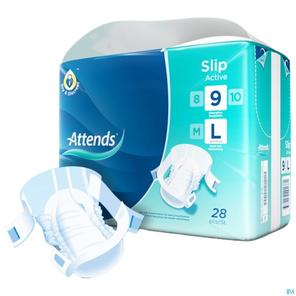 Productshot Attends Slip Active 9 Large 1x28