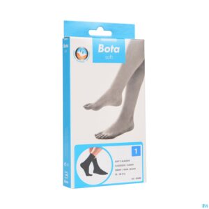 Packshot Bota Soft 2 Klassiek Zwart 35-38