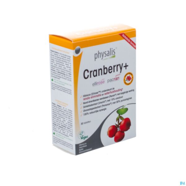 Packshot Physalis Cranberry+ Nf Comp 30 Packshot Physalis Cranberry+ Nf Comp 30