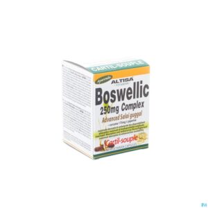 Packshot Altisa Boswellic Extract 250mg Complex V-caps 50