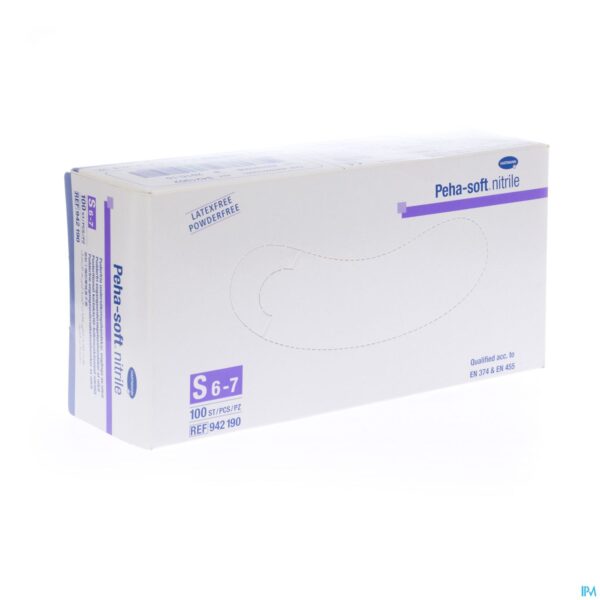 Packshot Peha-soft Nitrile S 100 P/s