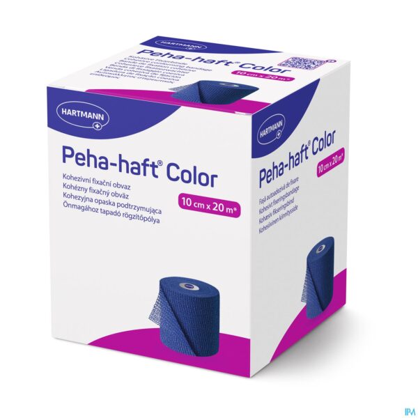 Packshot Peha-haft Blauw Lf 10cmx20m 1 P/s Packshot Peha-haft Blauw Lf 10cmx20m 1 P/s