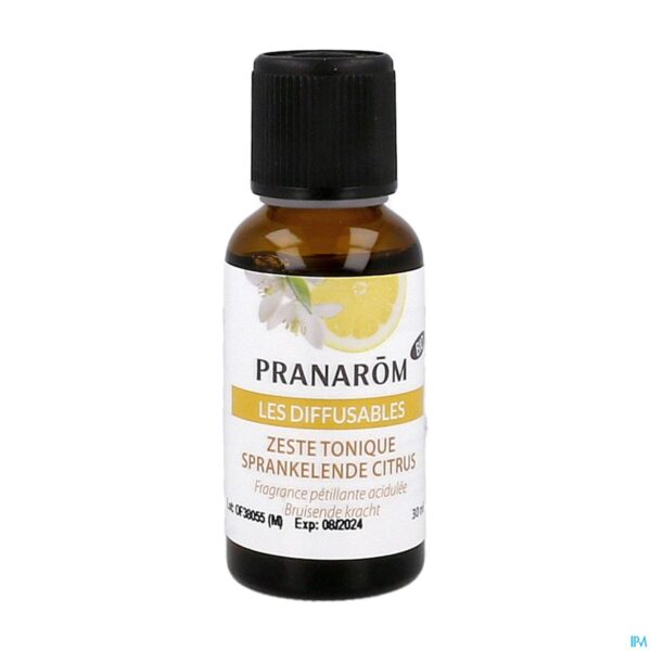 Productshot Pranarom Les Diffusables Sprankelende Citrus .30ml