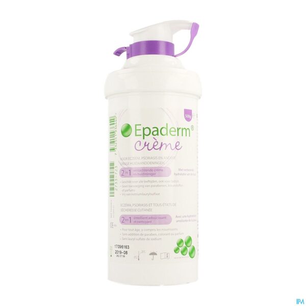 Packshot Epaderm Creme 500g 99400824
