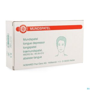 Packshot Noba Tongspatel Hout N/st 100 5150125