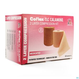 Packshot Andover Coflex Calamine Lite 2layer 10,0cm Rol 2
