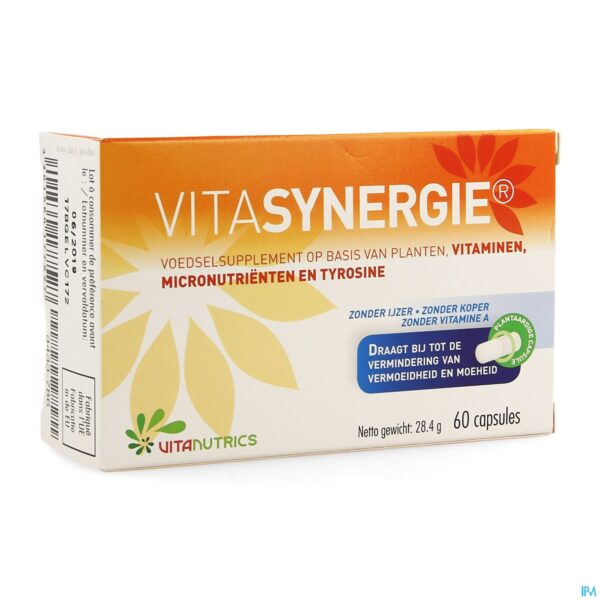 Packshot Vitasynergie Vegecaps 60