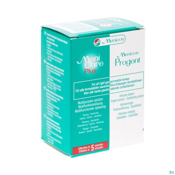 Packshot Menicare Plus Oplossing Multifunct 250ml