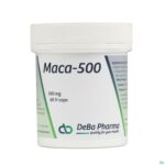 Productshot Maca 500 V-caps 60 Deba